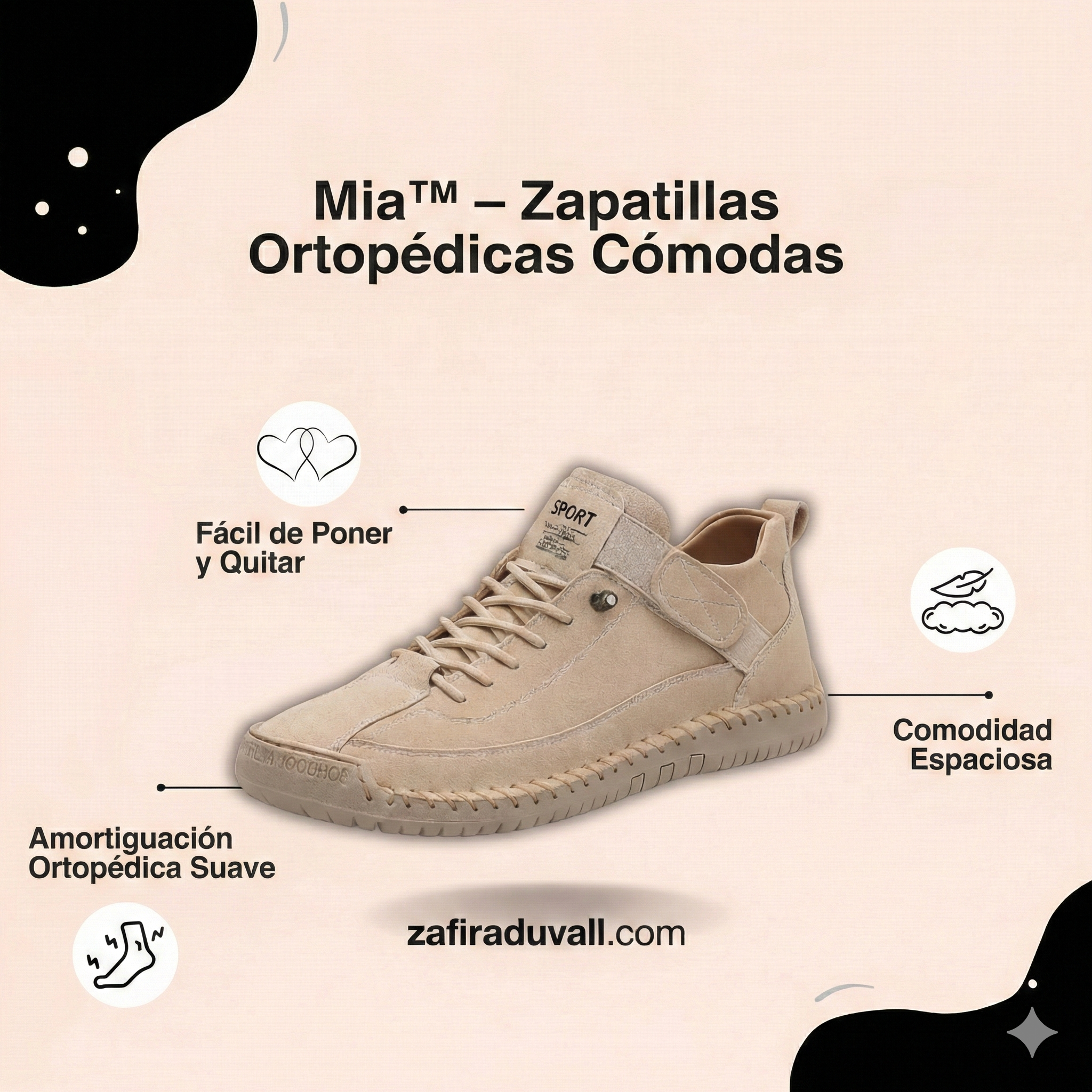 Mia- Zapatillas Ortopédicas.