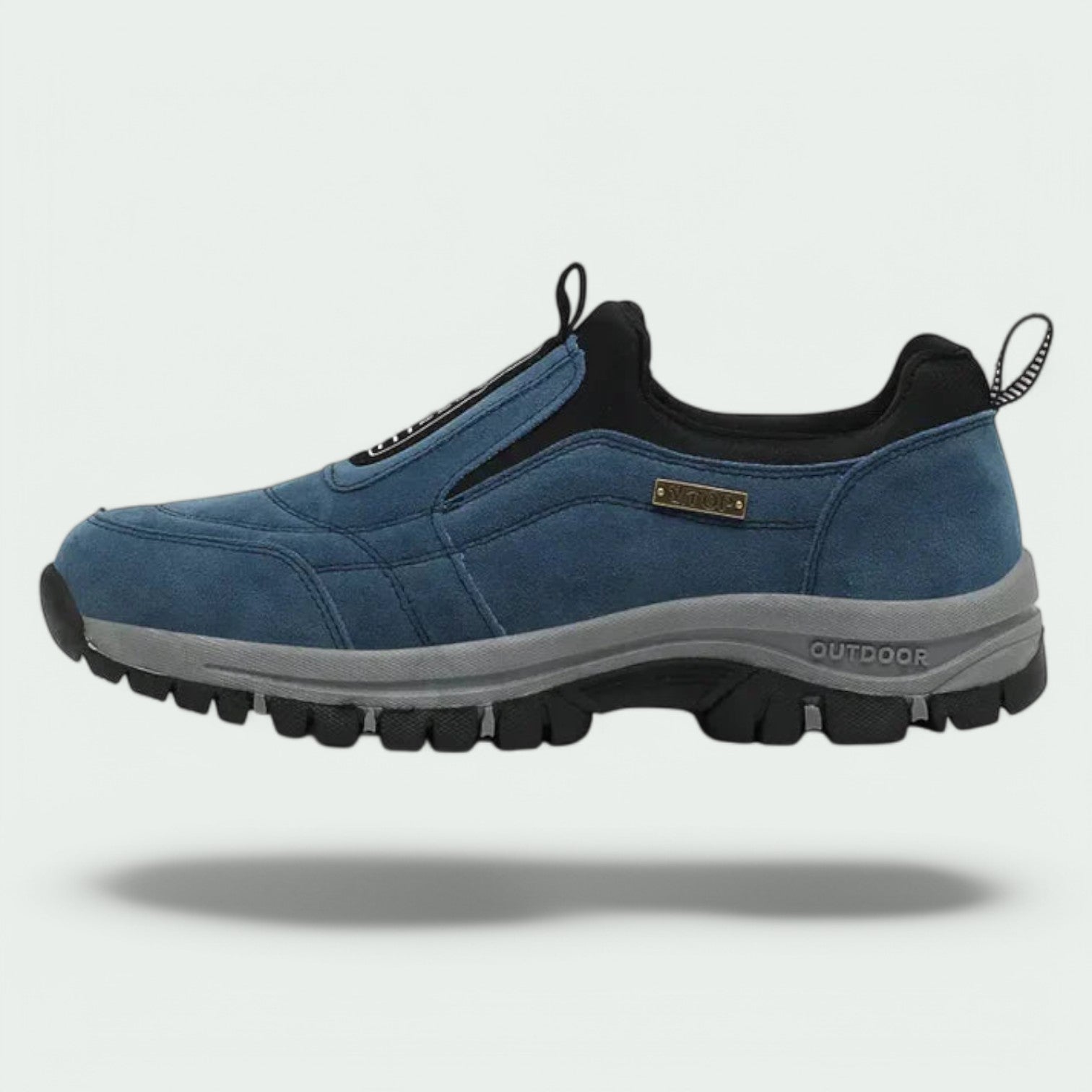 Pedro - Zapatillas antideslizantes ortopédicas casuales sin cordones.
