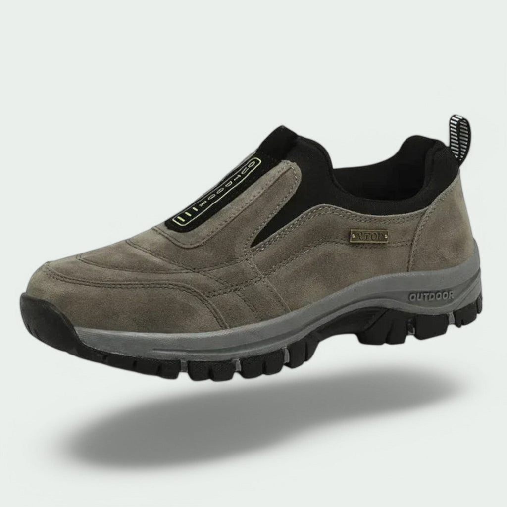 Pedro - Zapatillas antideslizantes ortopédicas casuales sin cordones.