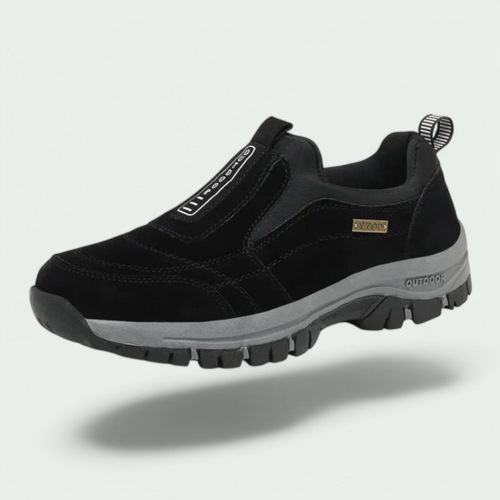 Pedro - Zapatillas antideslizantes ortopédicas casuales sin cordones.